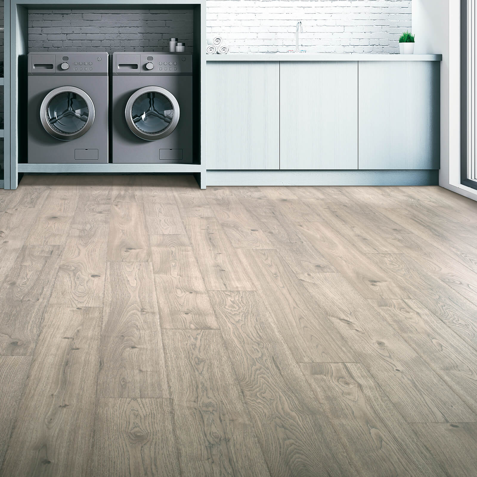 Laundry room Laminate flooring | Bodamer Brothers Flooring