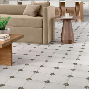 Tile flooring for living area | Bodamer Brothers Flooring