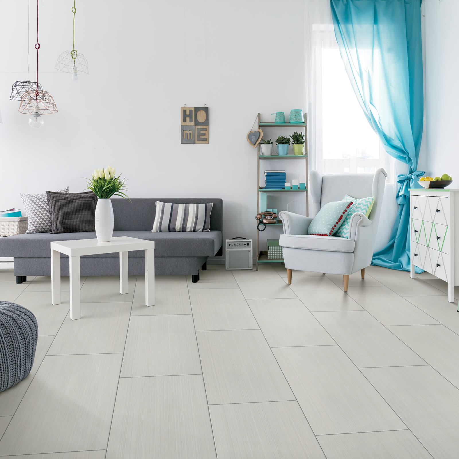 Tile flooring for living room | Bodamer Brothers Flooring